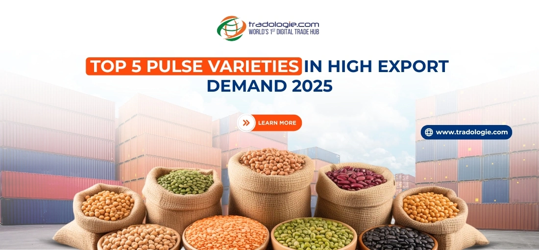 Top 5 Pulse Varieties in High Export Demand in 2025 Top 5 Pulse Varieties in High Export Demand in 2025