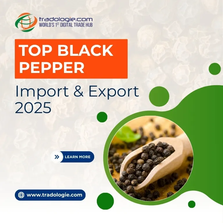 Top Black Pepper Exports and Imports 2025