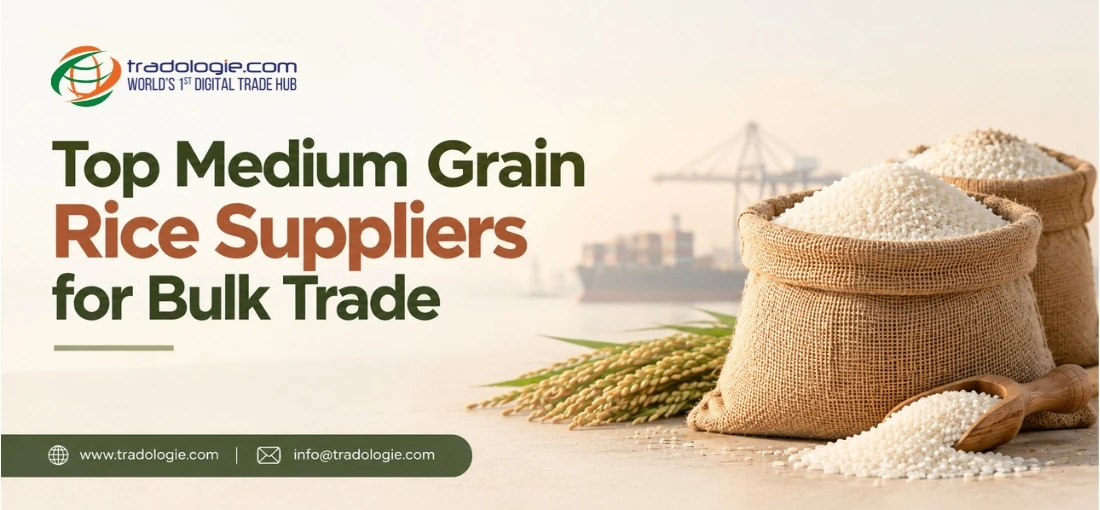 Top Medium Grain Rice Suppliers for Bulk Trade