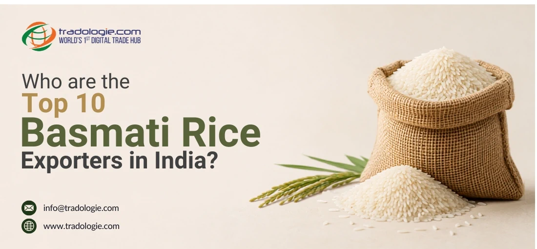 Who are the top 10 basmati rice exporters in India