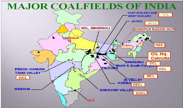 Coal map